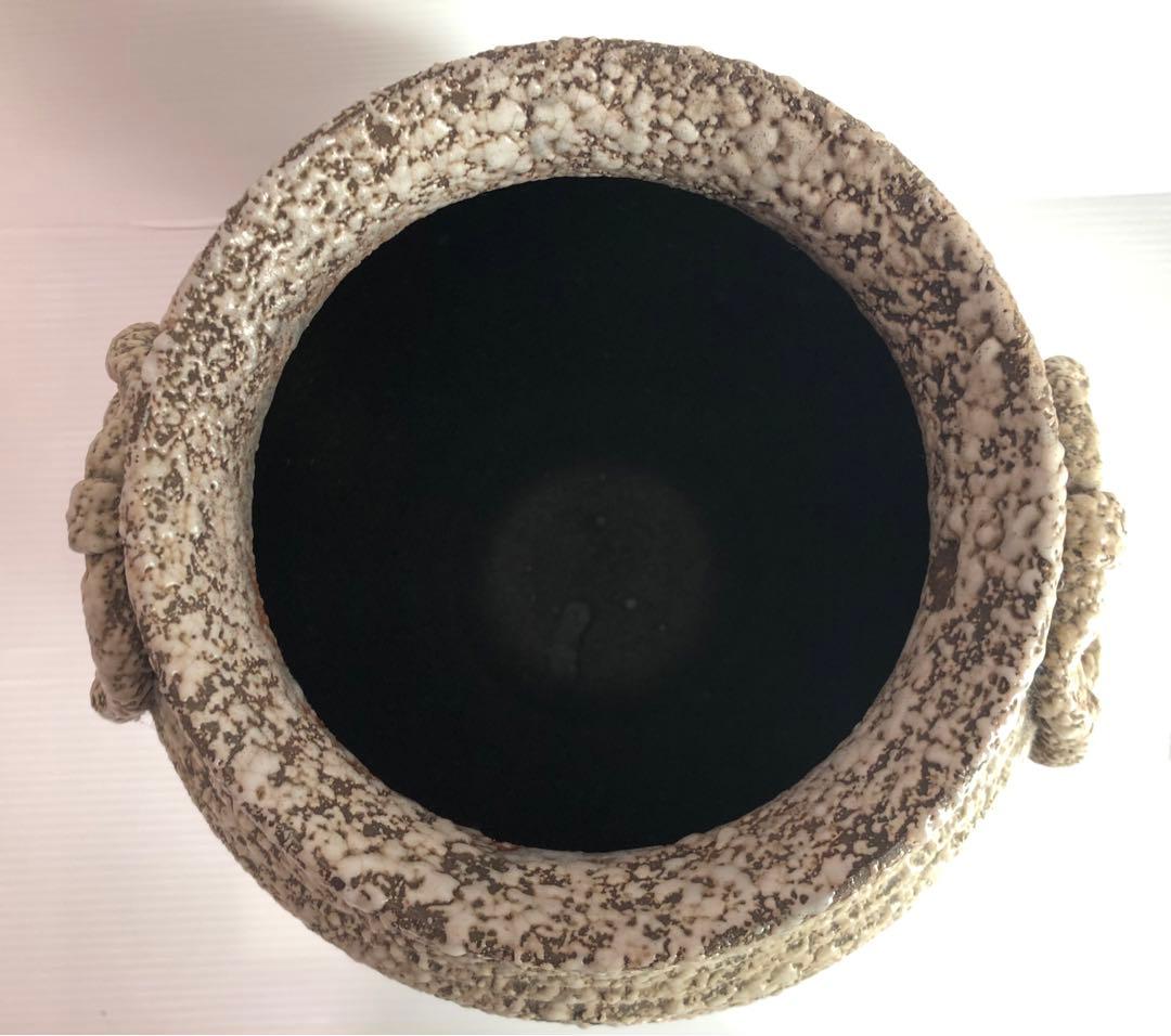 本物保証】金城次郎 壷屋焼ぐい呑(海老紋) 共箱 栞 人間国宝 壺屋焼