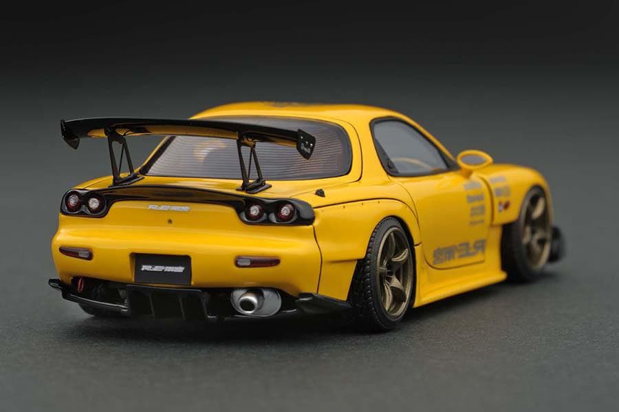 イグニッションモデル 1/43 マツダ RX-7 FD3S RE雨宮 イエロー