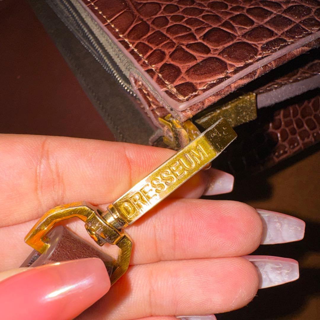 tnewties No.5 レザーショルダーバッグ