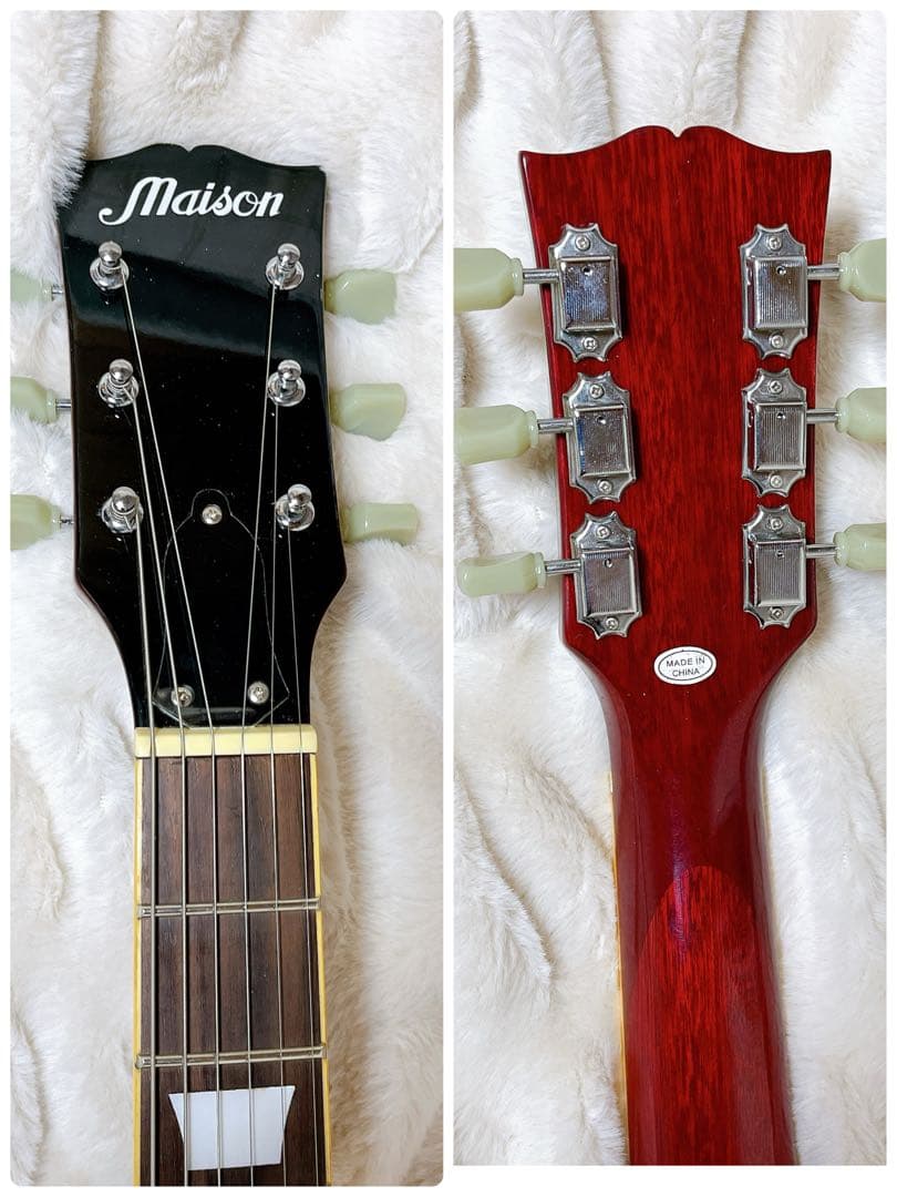 美品】Maison レスポールタイプ LP-28 サンバースト - メルカリ