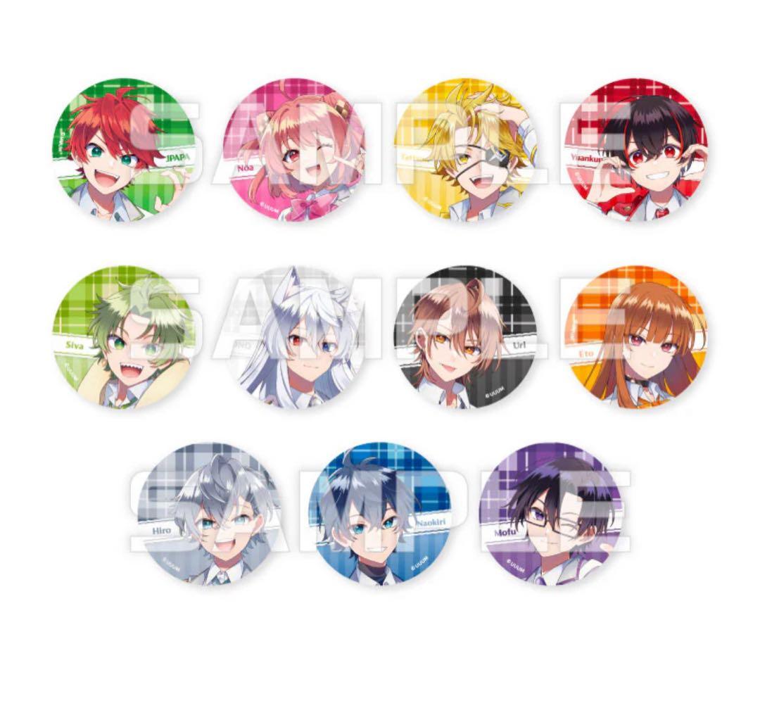 2点セット たっつん 缶バッジ カラフルピーチ からぴちパラダイス2025