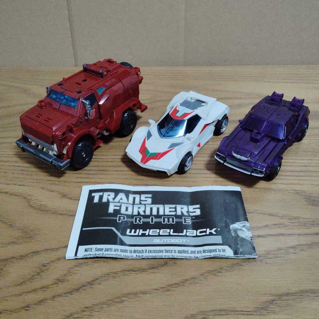 トランスフォーマープライム ホイルジャック テラーコンクリフジャンパー スワーブ