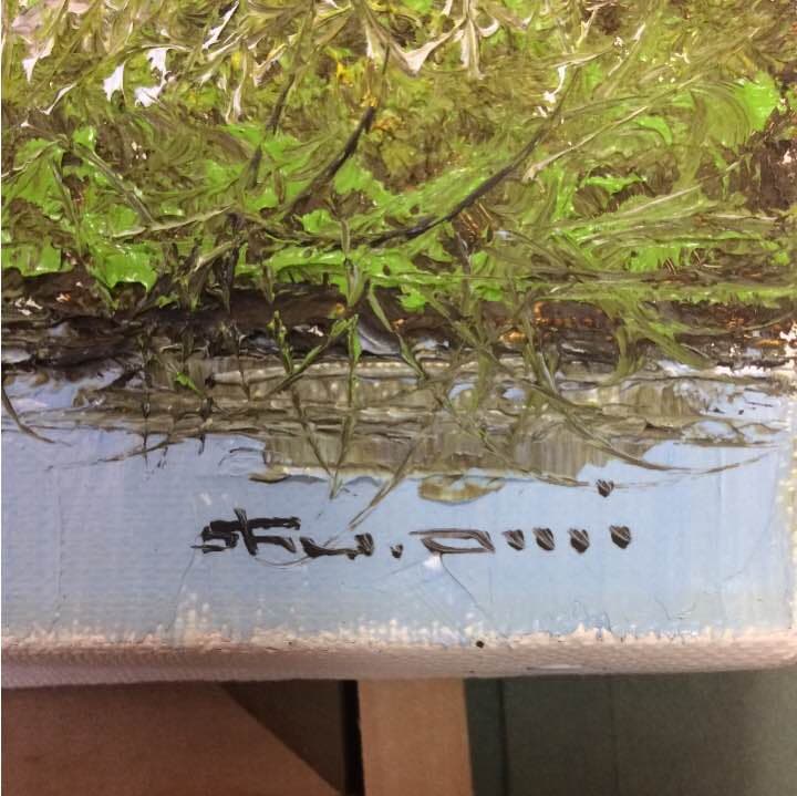 尾身周三作 秩父早春