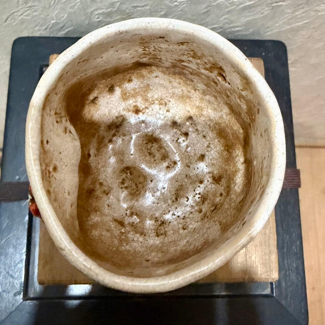 希少　水月焼　湯呑　蟹　初代　好川恒方　アンティーク　レトロ　骨董　明治　大正