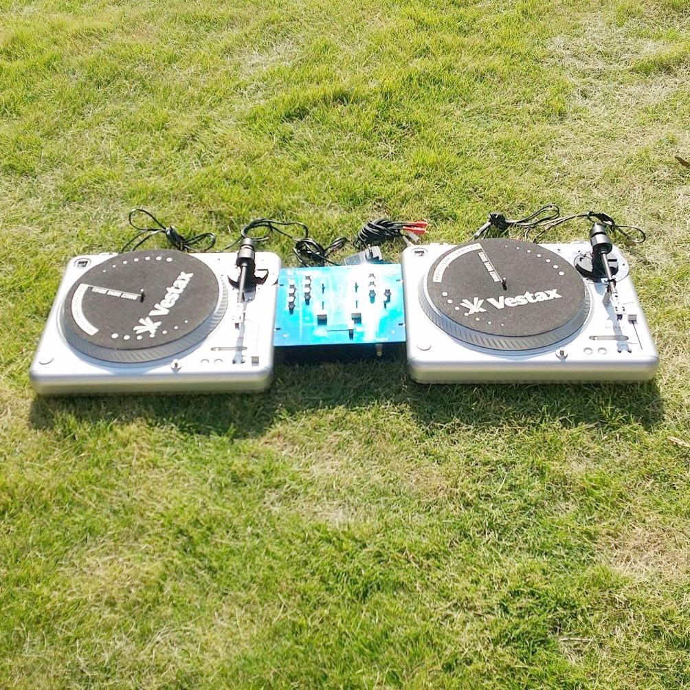 Vestax DJセット タンテ'PDX-2000'ミキサー 'PCV-003'