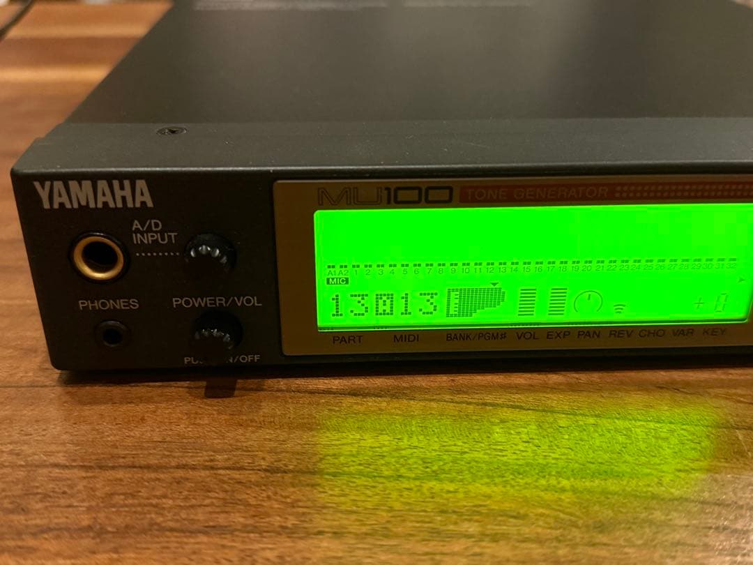 YAMAHA MU100 ヤマハ 音源モジュール ハードウェア音源