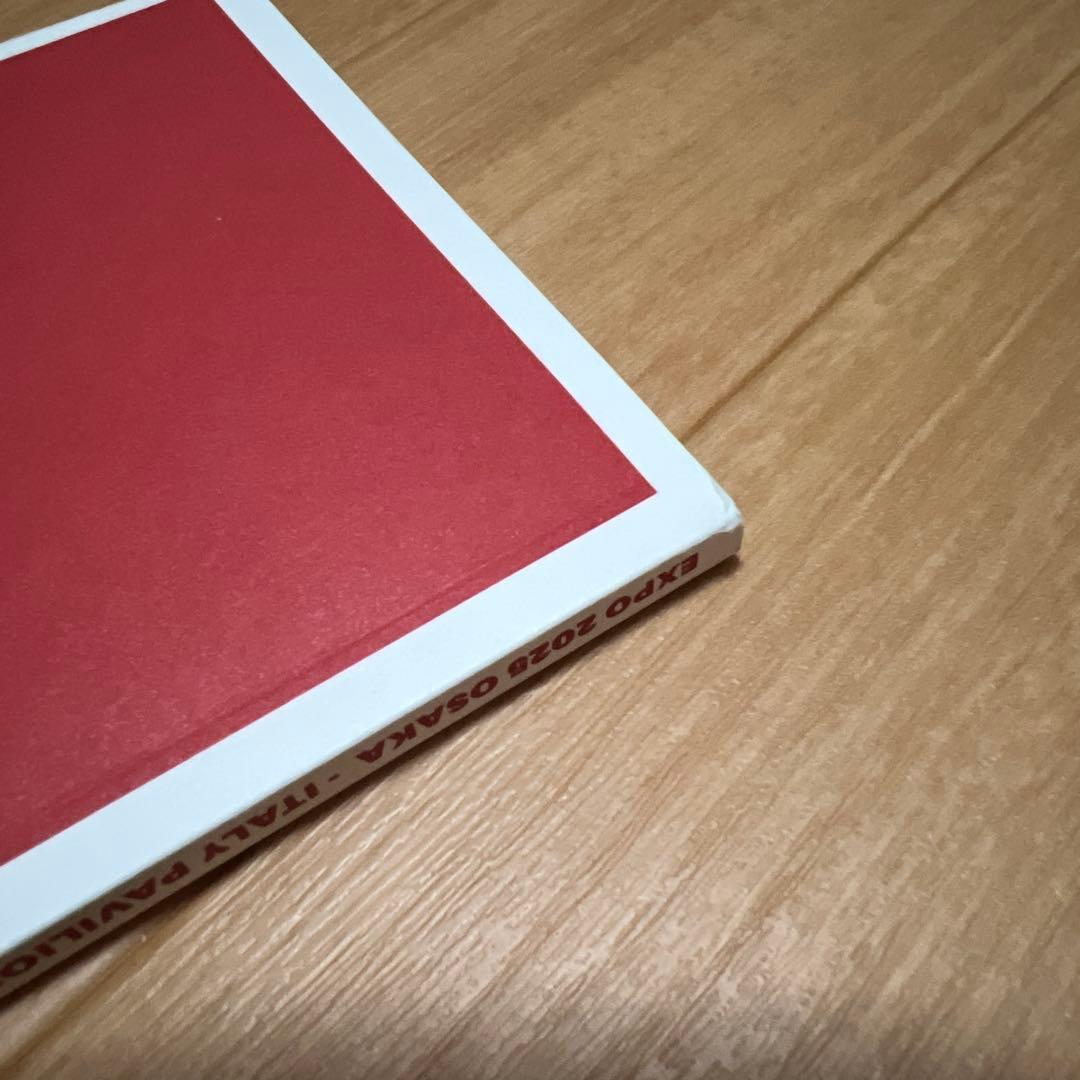 大阪万博　EXPO2025 イタリア館　トートバッグ　パンフレット　シール