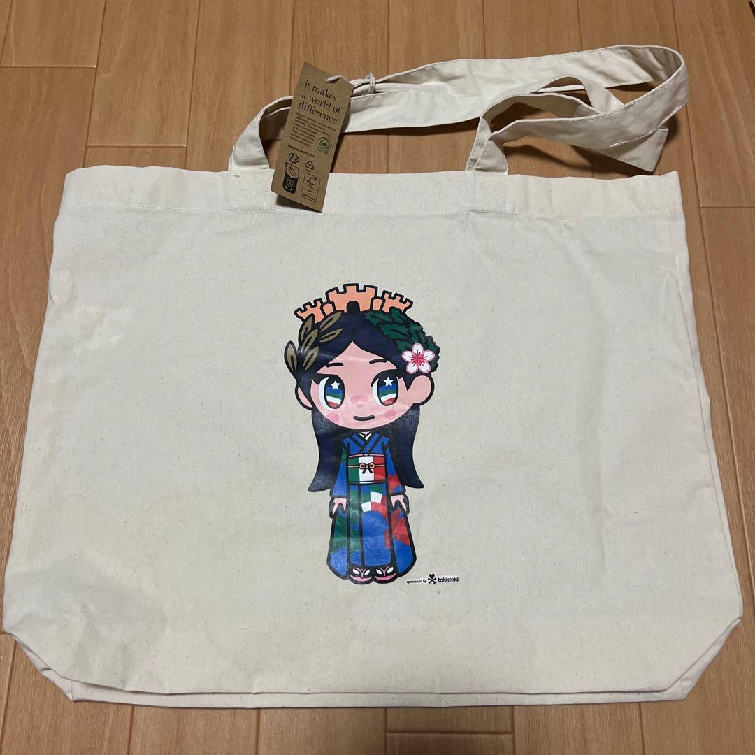 大阪万博　EXPO2025 イタリア館　トートバッグ　パンフレット　シール