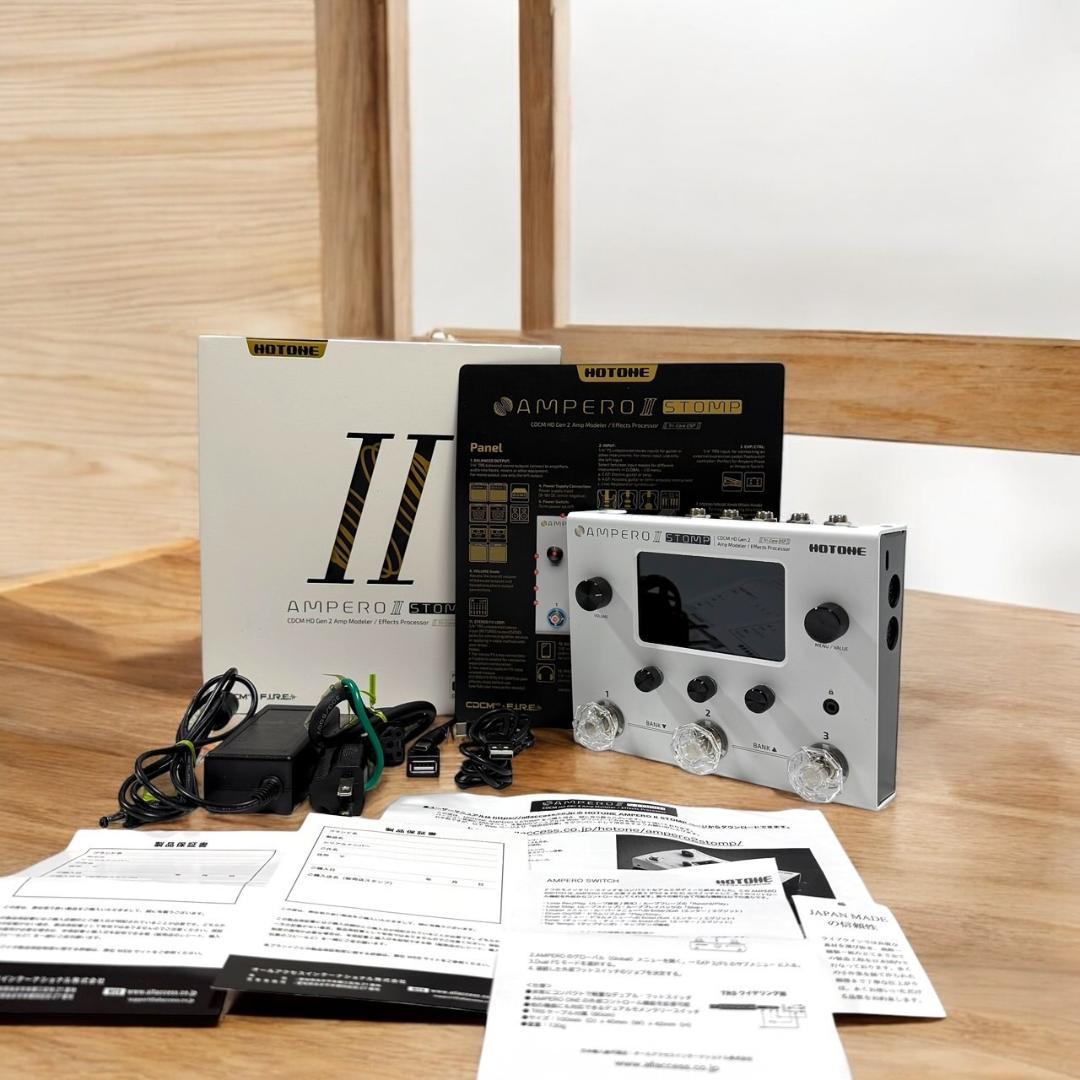 ☆極美品 HOTONE AMPERO II STOMP マルチエフェクター