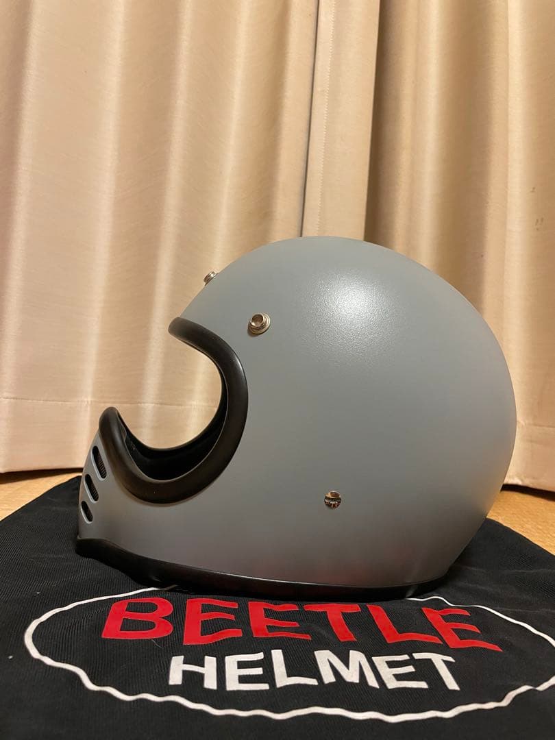 OCEAN BEETLE MTX ヘルメット XL グレー　コレクション観賞用