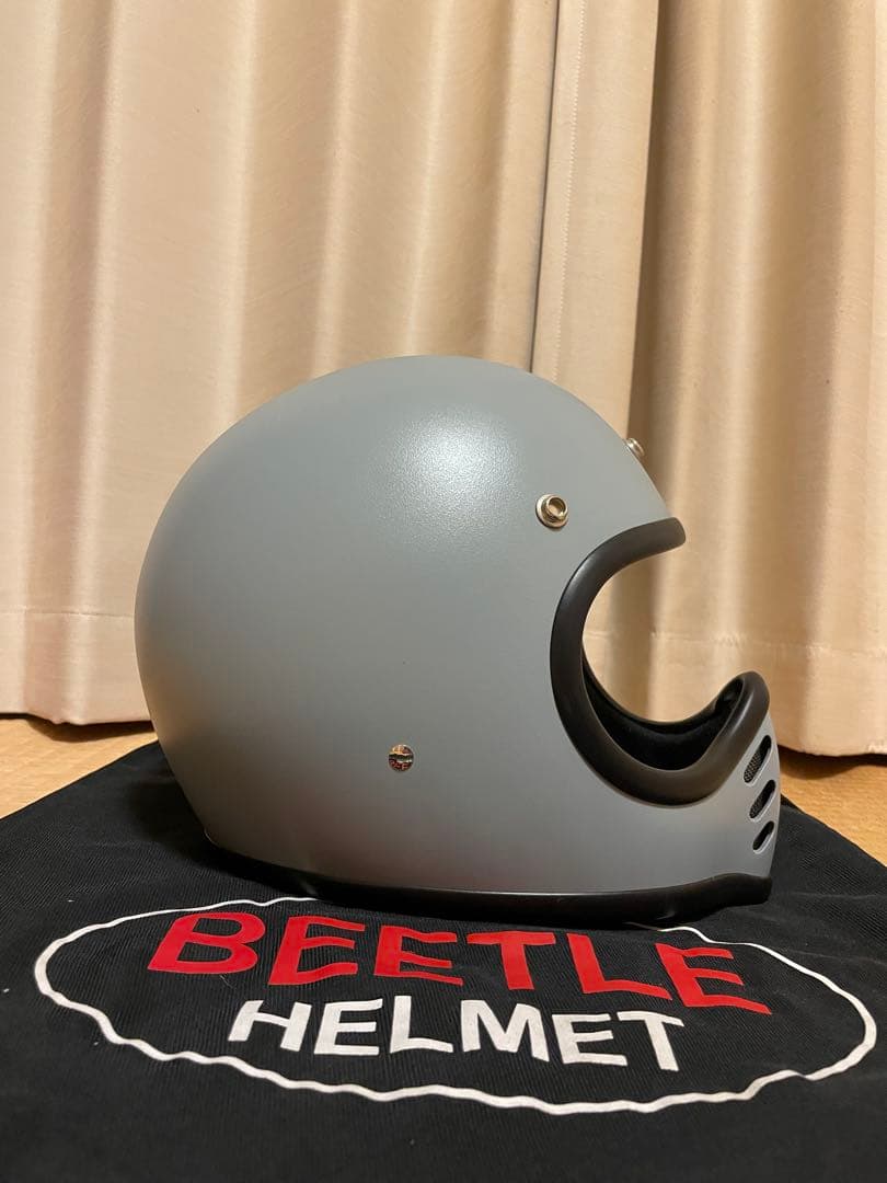 OCEAN BEETLE MTX ヘルメット XL グレー　コレクション観賞用