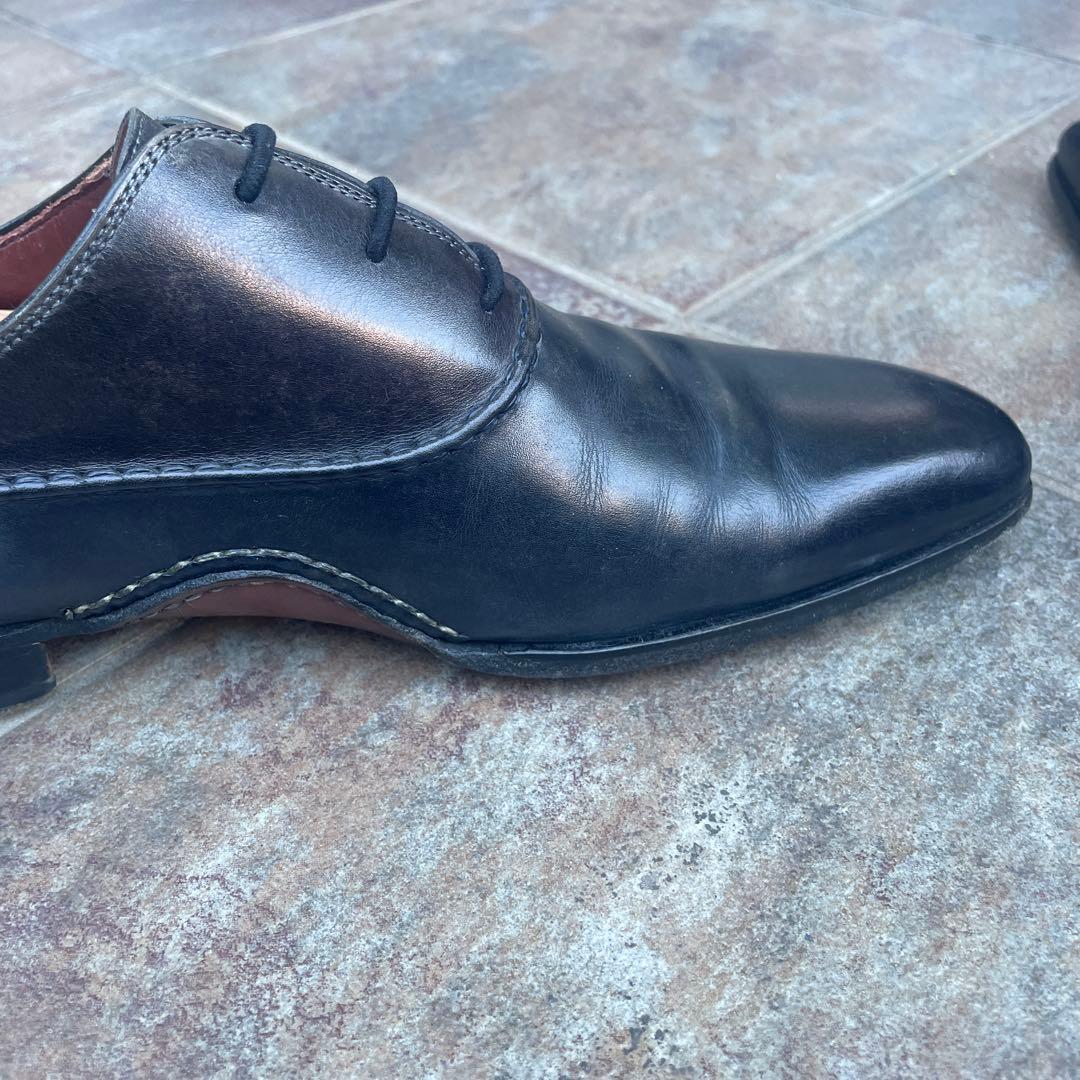 MAGNANNI メンズ革靴　ブラック39 約25〜25.5センチ