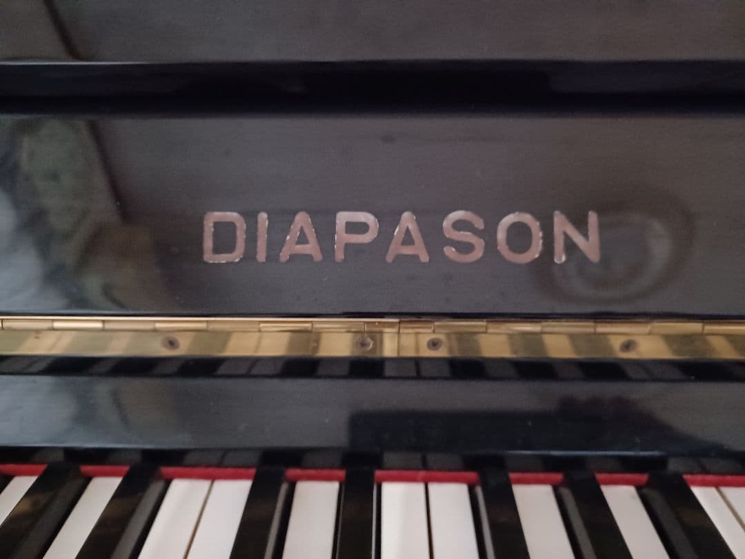 DIAPASON アップライトピアノ 黒