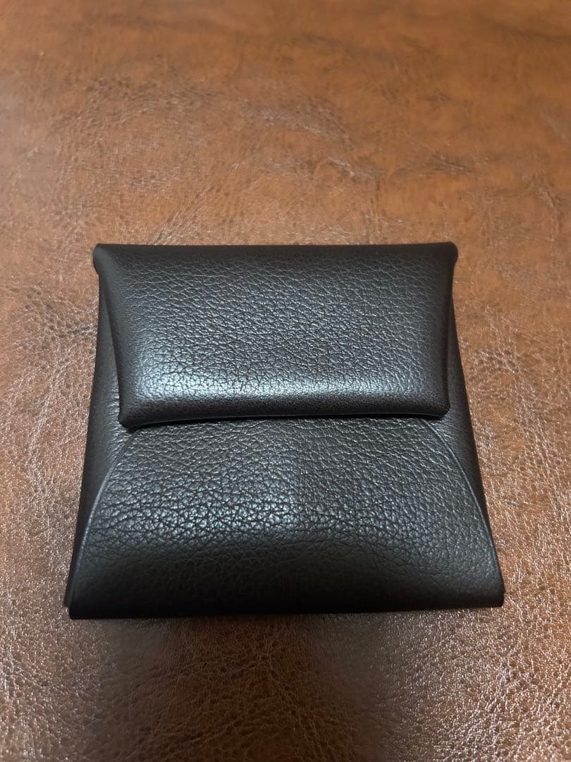 エルメス　ケース　バスティア　ブラウン