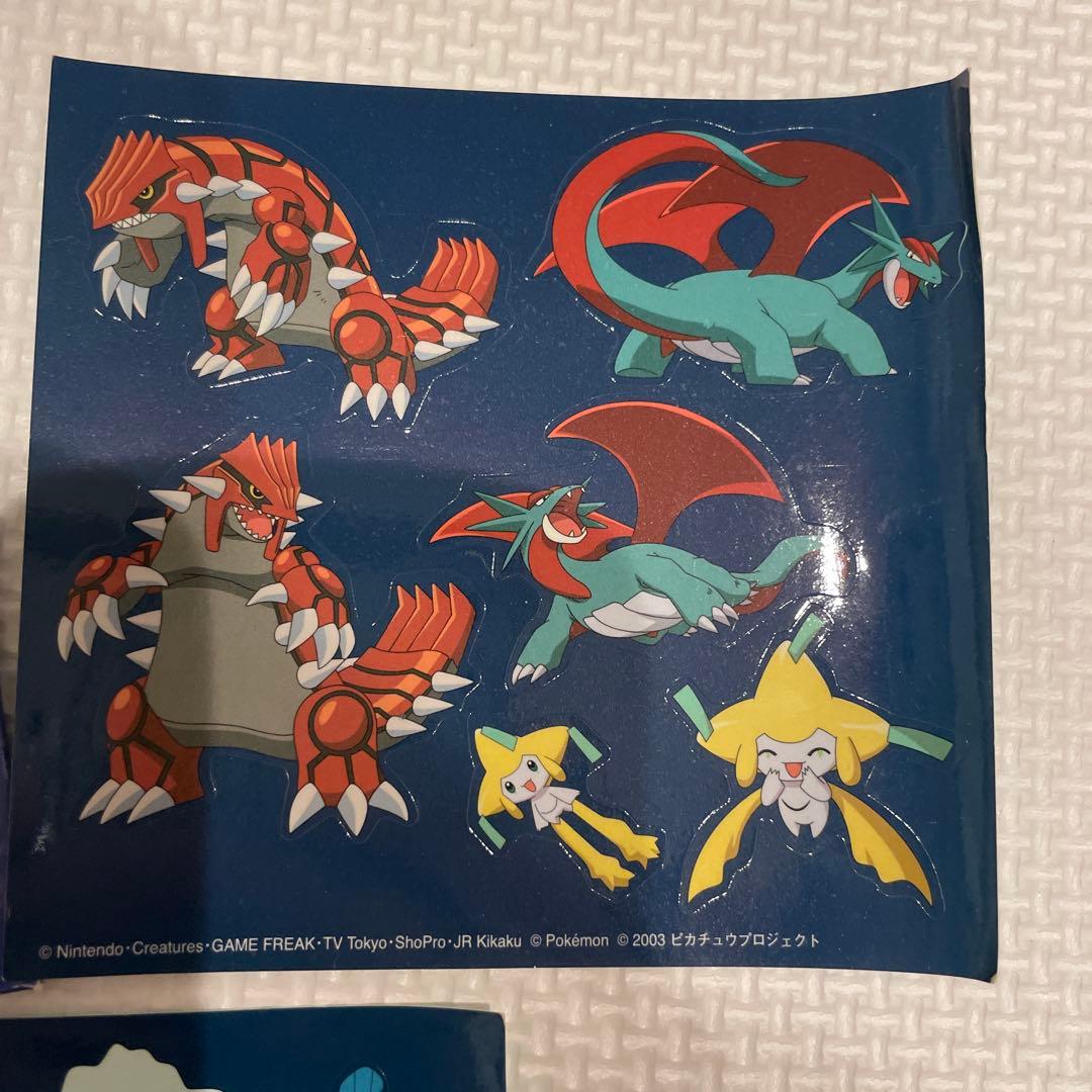 ポケモン 七夜の願い星 ジラーチ パノラマペタペタシール ステッカー