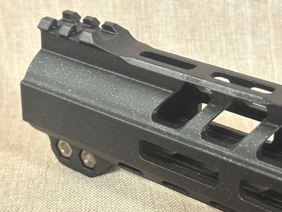 3Dプリンター製 ハンドガード・ストック ラメ入りブラック