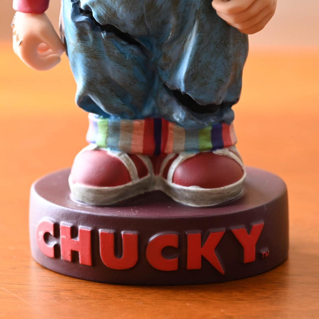 希少 チャイルドプレイ チャッキー ボブルヘッドバンク 首振りフィギュア