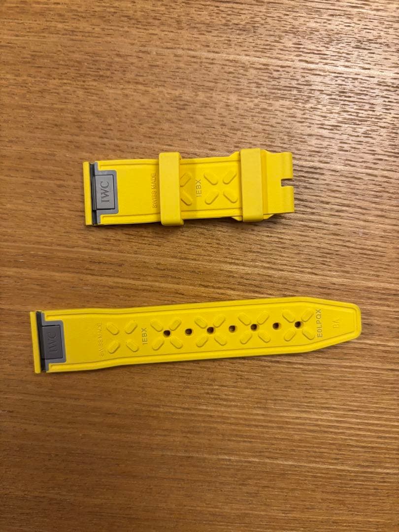 IWC 純正ラバーベルトXSサイズ　Easy xchange