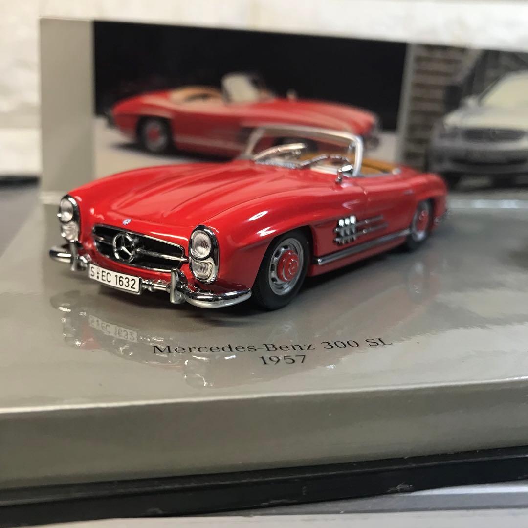 Mercedes-Benz SL 2台　1/43