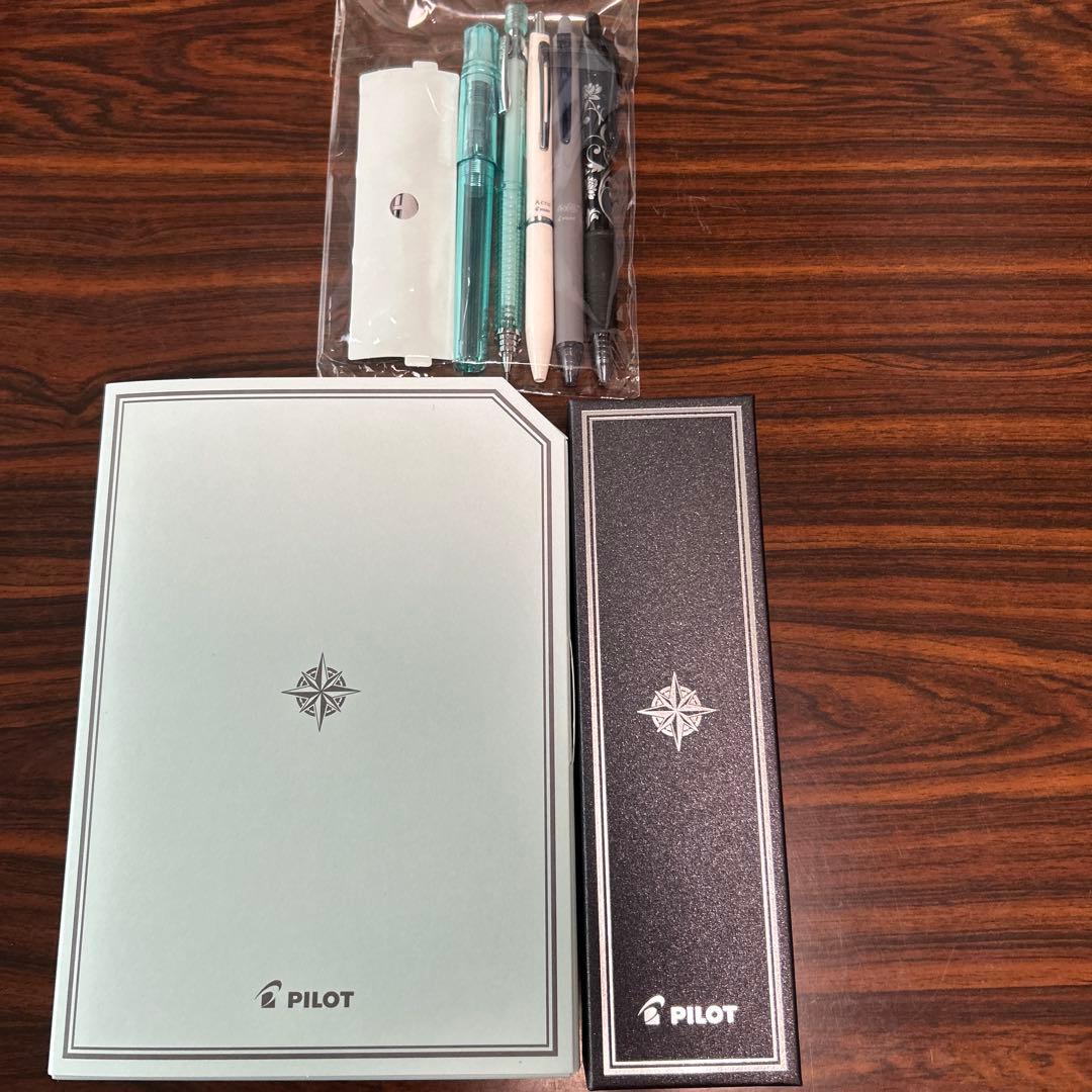 PILOT 株主優待 実用筆記具セット2箱➕多機能筆記具1本