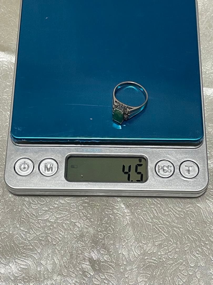 Pt850 プラチナリング 約13号 4.5g 刻印あり 指輪