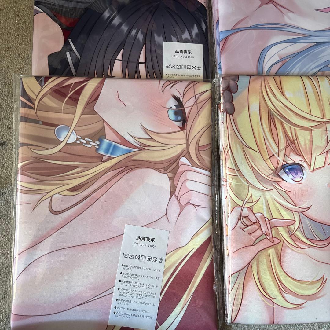 美少女系　ゲーム・アニメ　等身大タペストリー 4枚セット　新品未開封