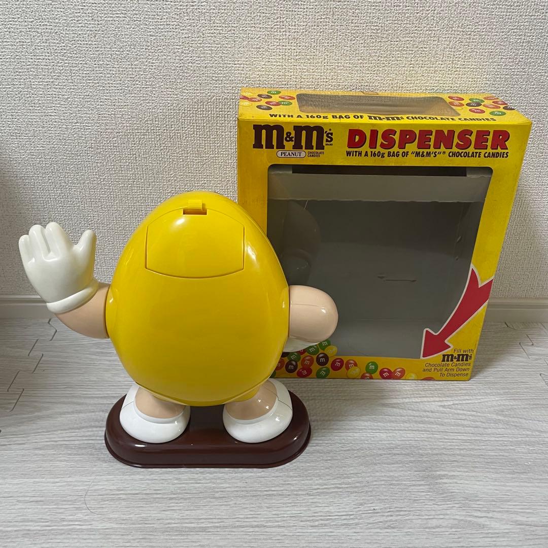 M&M's(エムアンドエムズ)イエローディスペンサー 希少 アンティーク