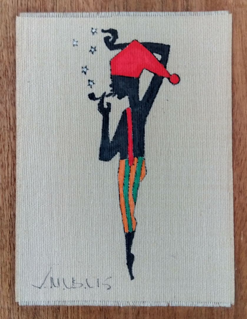 ヴィルジリオ•ナバイス　Virgilio Nabais　手書き　ブラジル芸術家