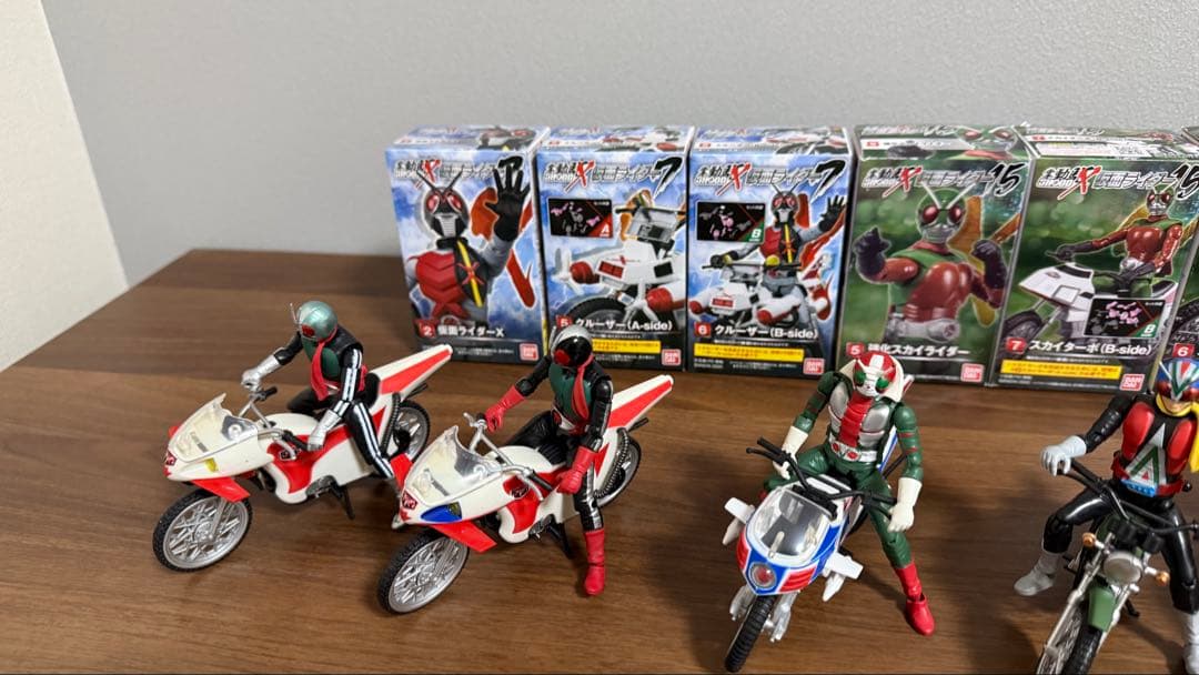 SHODO 仮面ライダー （昭和、新1号〜ZX）