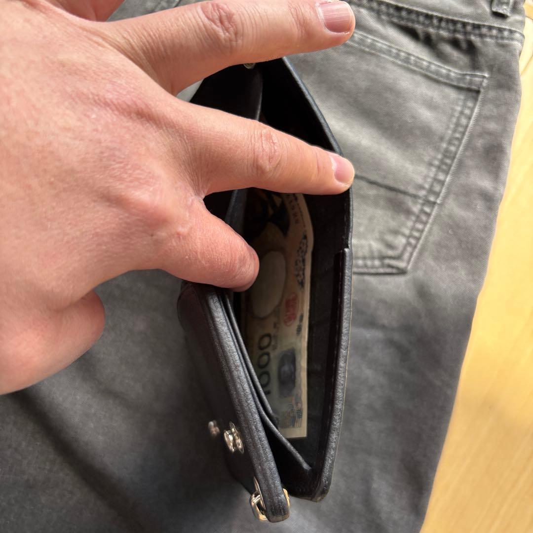 トラッカーウォレット　ショート　コンチョ　パンダ　フォロー割適用