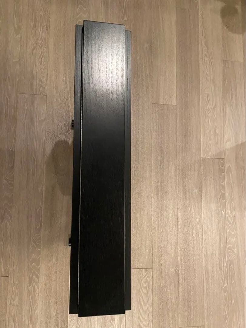 超美品　秋田木工 IDC大塚取扱 折り畳み ダイニングテーブル 楕円形