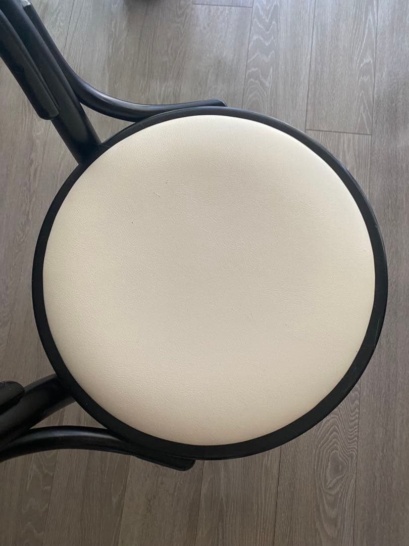 超美品　秋田木工 IDC大塚取扱 折り畳み ダイニングテーブル 楕円形