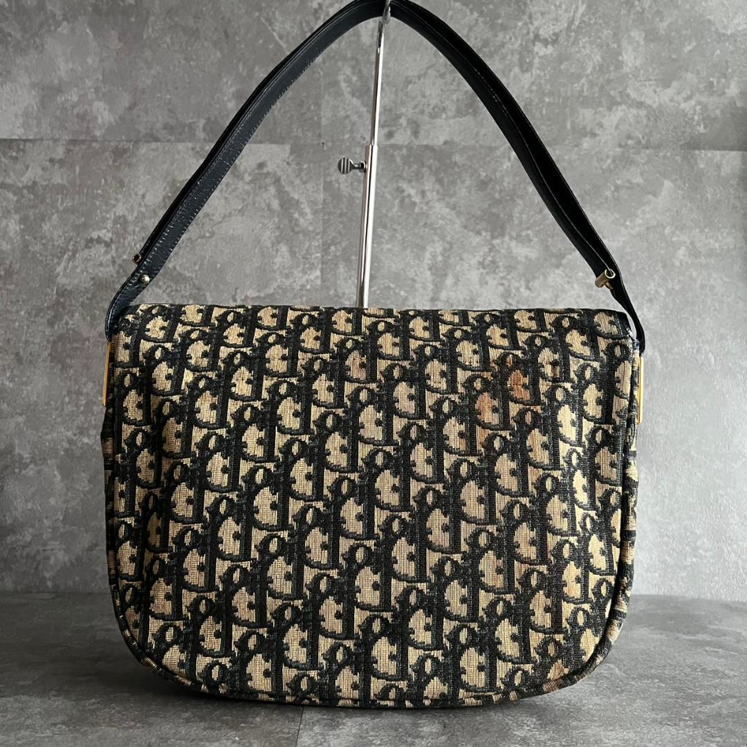 ⭐️Christian Dior⭐️ディオール トロッター バッグ ネイビー