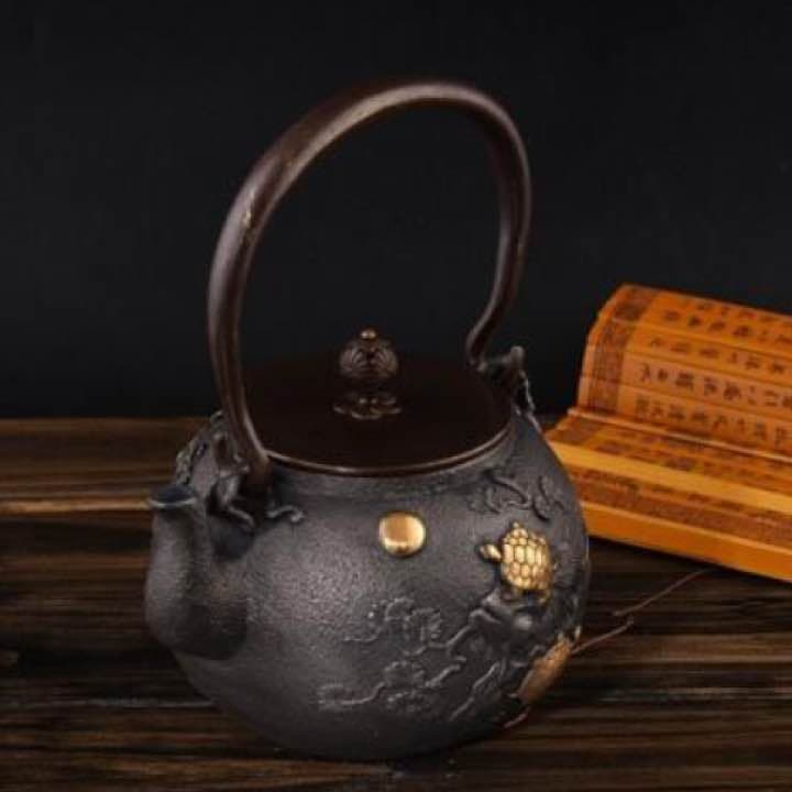 鉄器 急須 伝統工芸 手作り 鉄分補給 鉄瓶　YZS-041