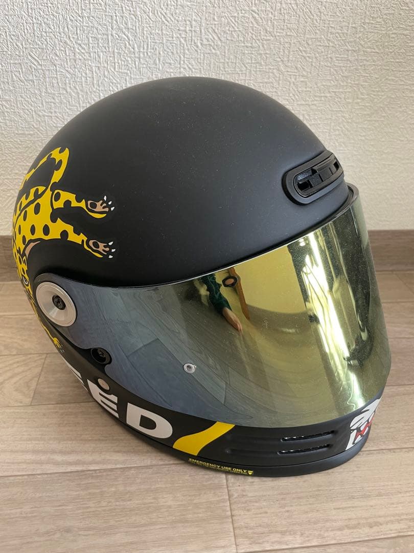 【値段交渉歓迎】 SHOEI フルフェイスヘルメット グラムスター　チーター