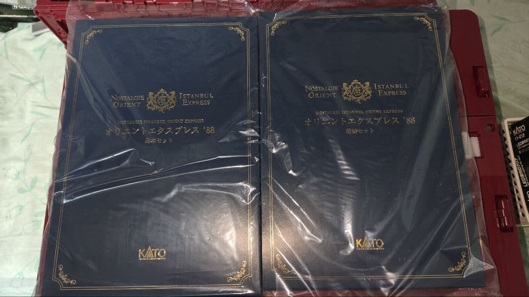 【室内灯付】KATO Nゲージ オリエントエクスプレス88 基本＋増結セット