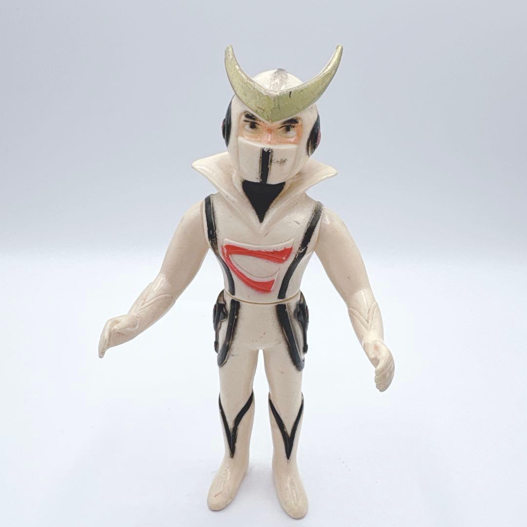 ブルマァク 当時物 上月ルナ ミニソフビ ピンク成型 新造人間