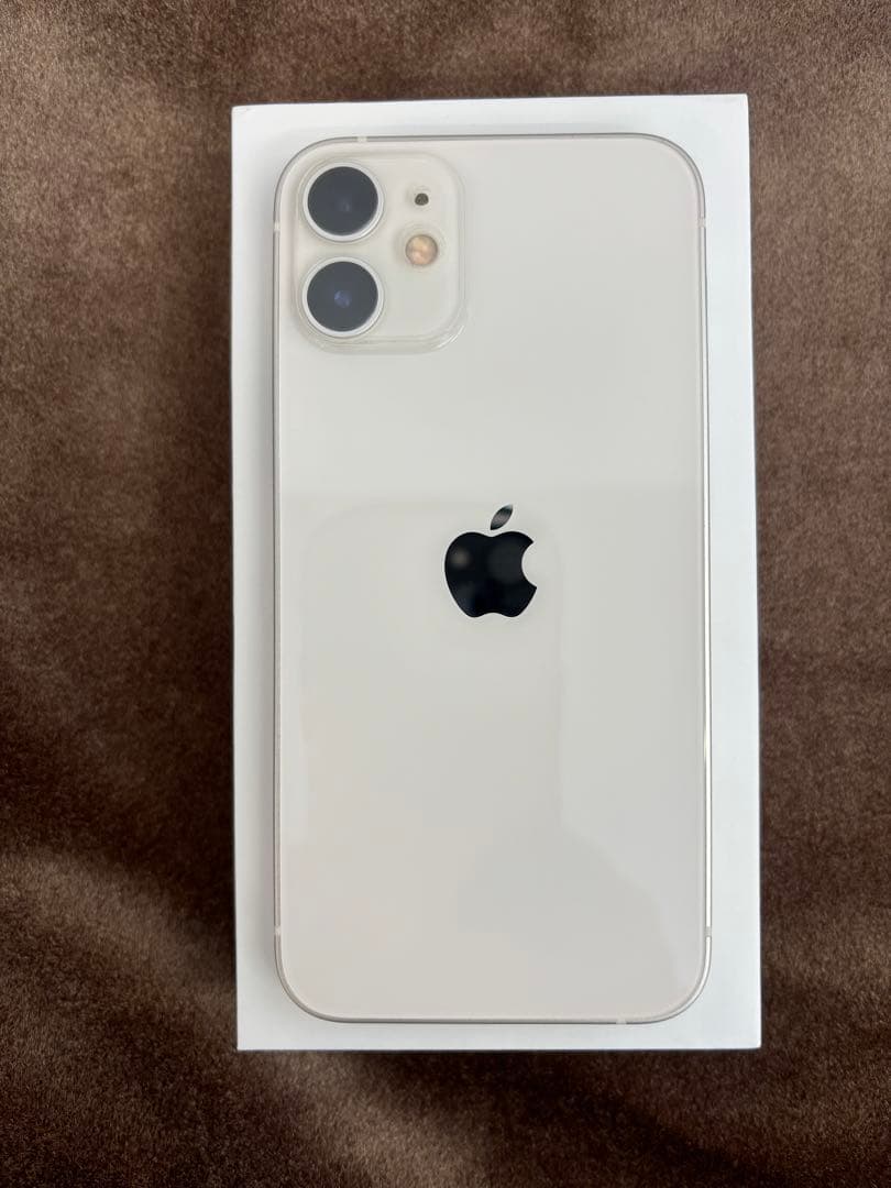 iPhone12mini ホワイト バッテリー100% 美品 simフリー 高価