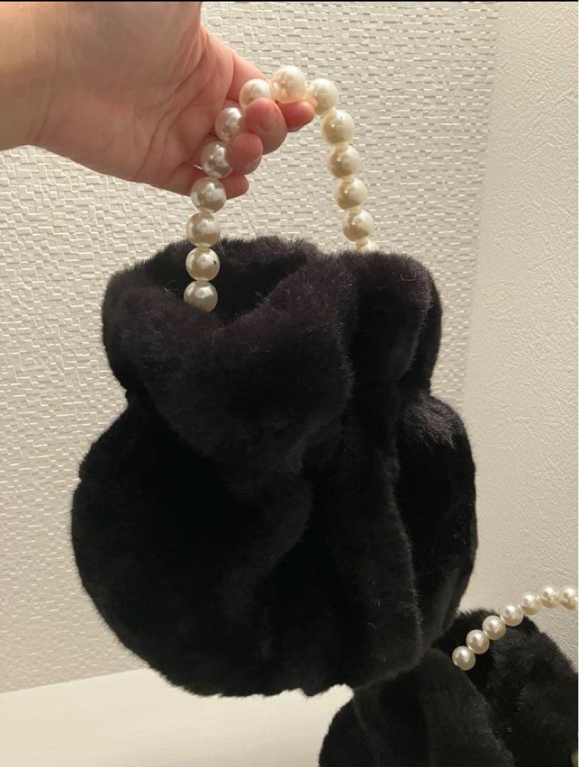 bibiy コートand 持ち手パールbag