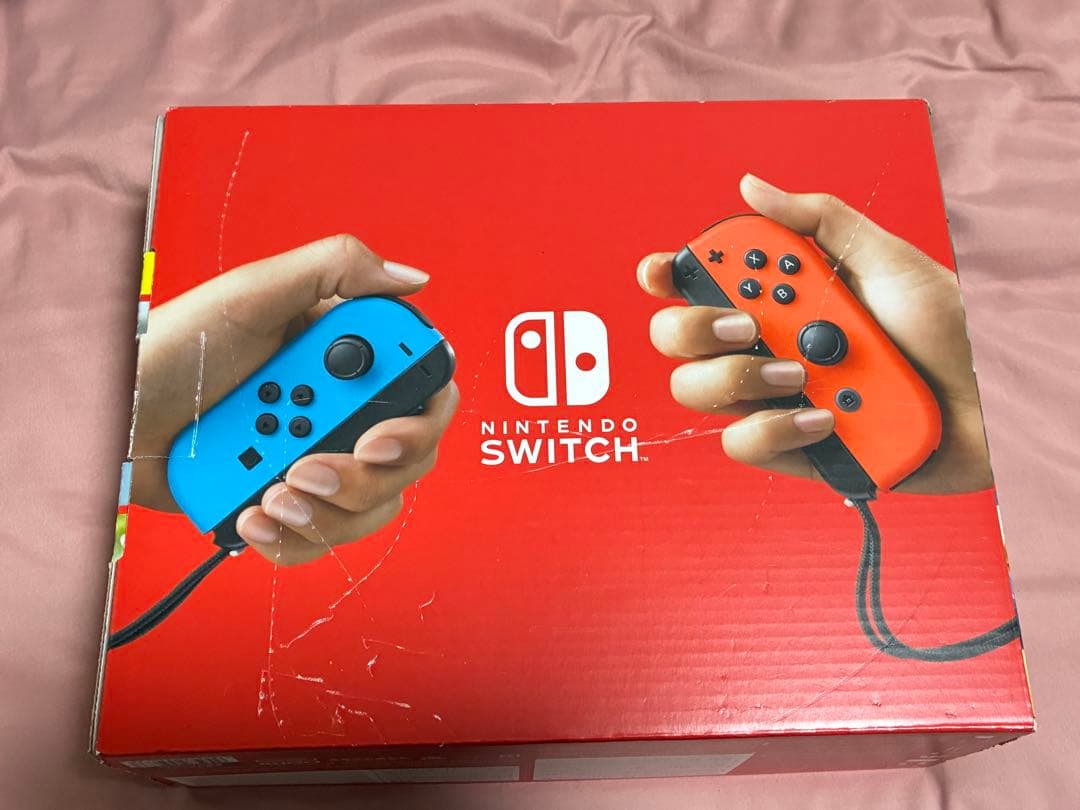 Nintendo Switch 赤/青 本体 SDカードなし 初期化済み