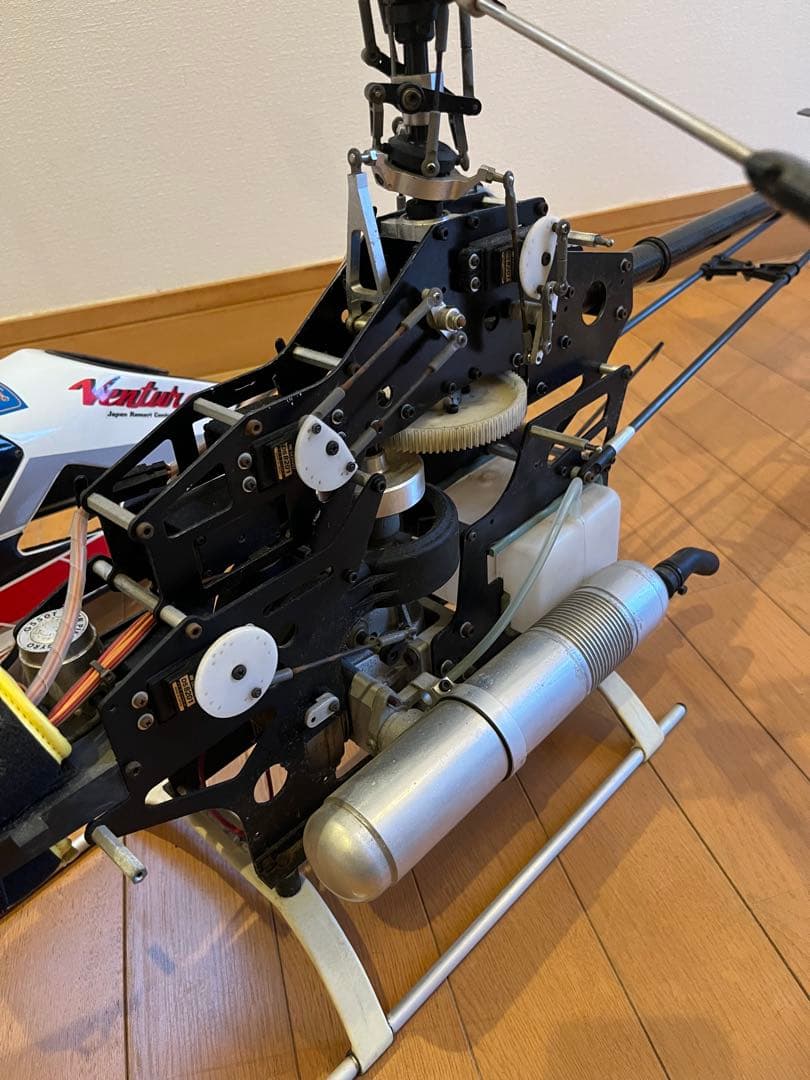 ラジコン ヘリ エンジン ベンチャ プロポ セット ヘリコプタ 航空機