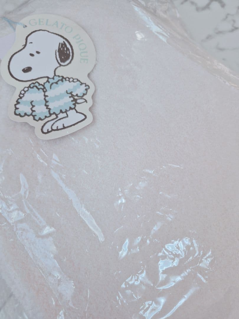 ジェラートピケ スヌーピー柄プルオーバー&ロングパンツ