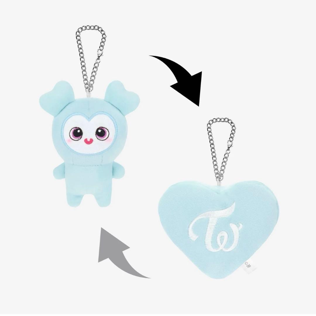 TWICE ナヨン リバーシブルバッグチャーム キーホルダー ぬいぐるみ グッズ