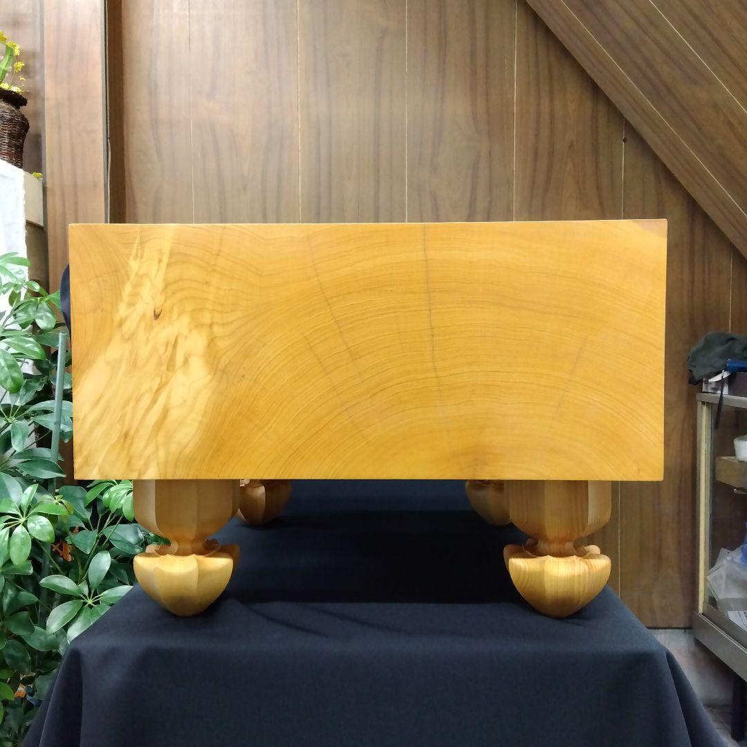 【国産　本榧　6寸碁盤　木表　未使用】