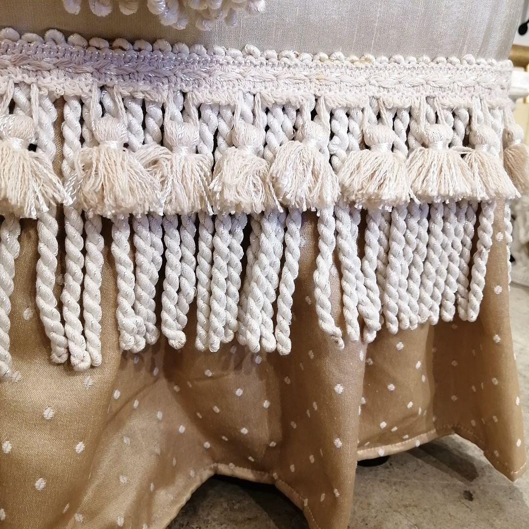 Φ【美品】ジェニファーテイラー Heirloom オットマン フットスツール ①