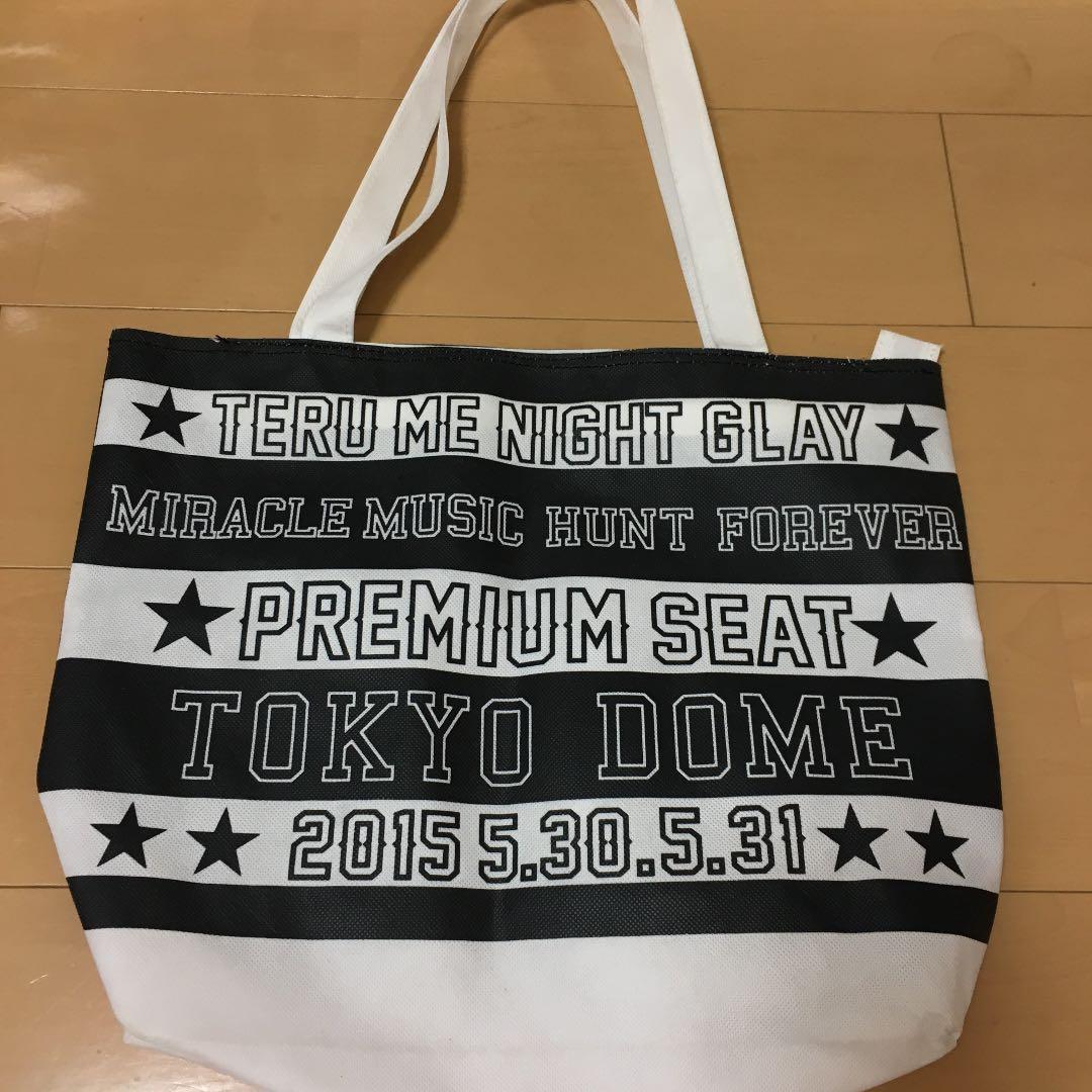 GLAY TERU 直筆サイン入り トートバッグ グレイ テル サイン - メルカリ