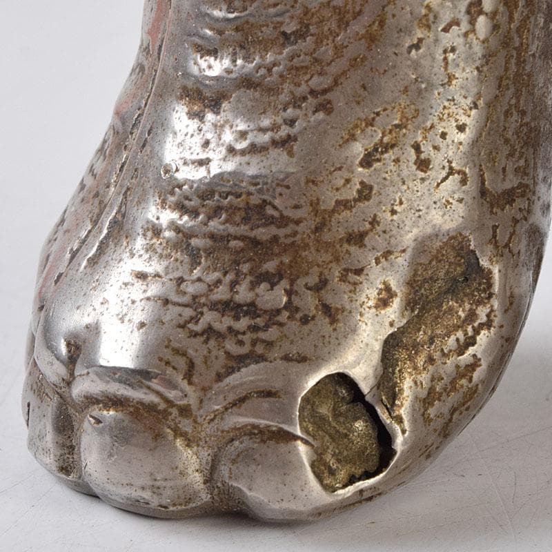 金属工芸 象 置物 重さ約1713g V 9092