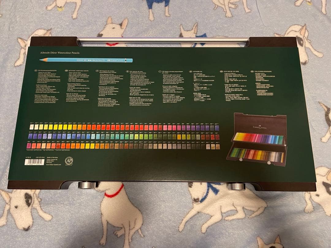 ファーバーカステル アルブレヒト デューラー水彩色鉛筆 120色セット 木箱
