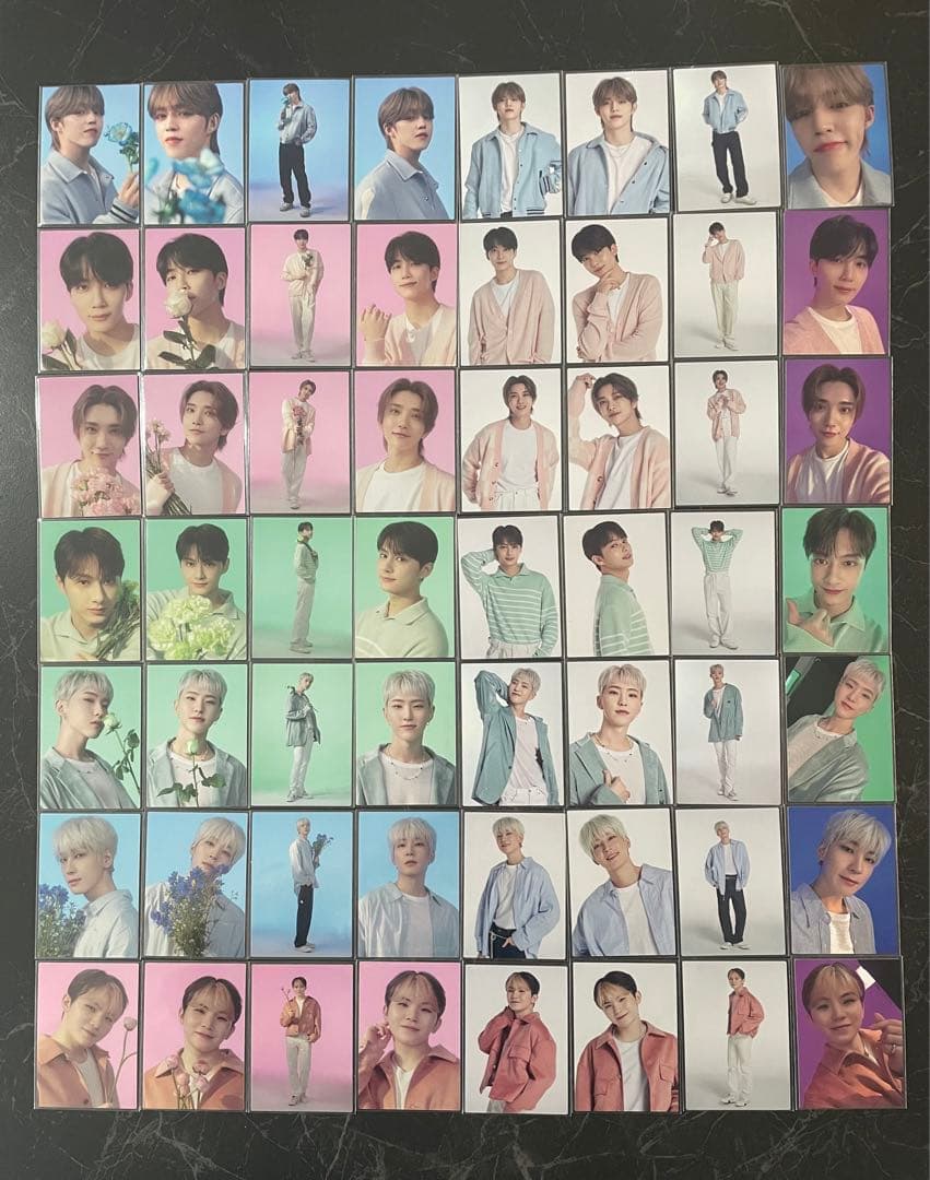 SEVENTEEN HANABI トレカ コンプリート SEVENTEEN HANABI トレカ 105種 コンプ 新 発売