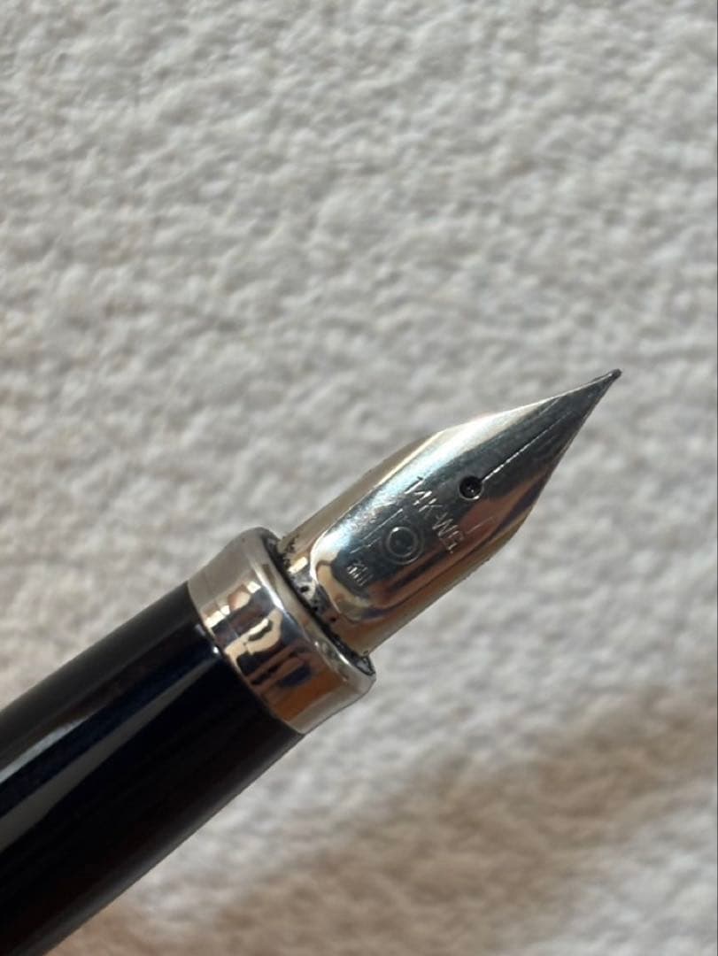 昭和レトロ】プラチナ BelAge（ベラージュ）万年筆 細